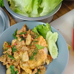 ข้าวไข่ข้น+เขียวหวานหมู