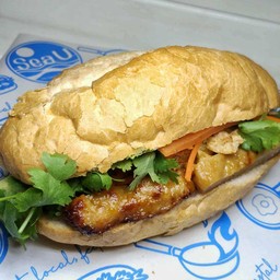 บั๋นหมี่หมูย่าง ลาวเรียกข้าวจี่ แซนวิสต้นตำรับเวียดนาม อร่อยอิ่มปัง