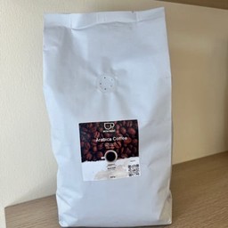 เมล็ดกาแฟ อาราบิก้า 100%  คั่วกลางค่อนเข้ม  ขนาด 500g (ได้1ถุง)