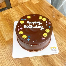 เค้กวันเกิด ขนาด 0.5 ปอน - HBD (ชอค)