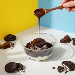 กรีกโยเกิร์ตโอริโอ้คาราเมล