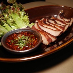 คอหมูทอด