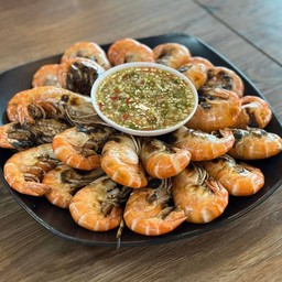กุ้งเผา 30 ตัวโล