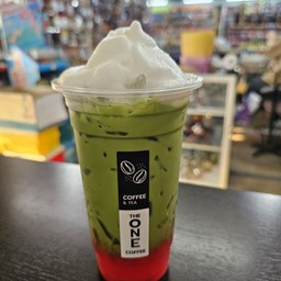 ชาเขียวสตอเบอร์รี่