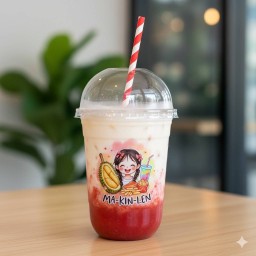 นมสดสตอเบอร์รี่