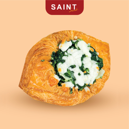 ครัวซองต์ผักโขมอบชีส