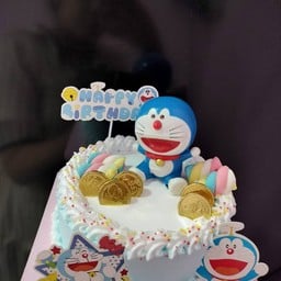 เค้กนมสดโมเดลโดเรม่อน