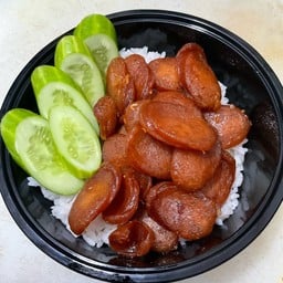 ข้าวกุนเชียงทอด