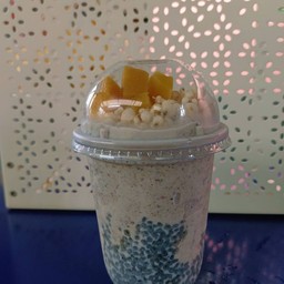 น้ำเต้าหู้งาดำปั่นถั่ว 5 สีทรงเครื่อง