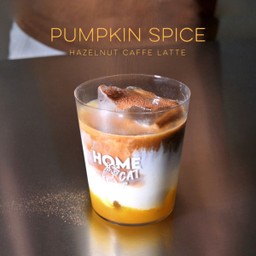 Pumpkin Spice Hazelnut Caffe Latte