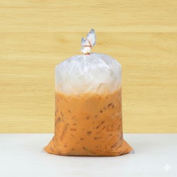 ชาโบราณนมสดเย็น มัดปาก