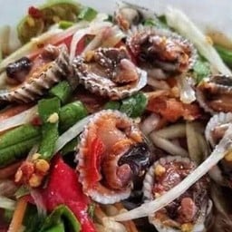 ตำหอยแครง