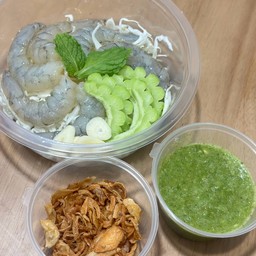 กุ้งแช่น้ำปลา&ข้าวกล่อง