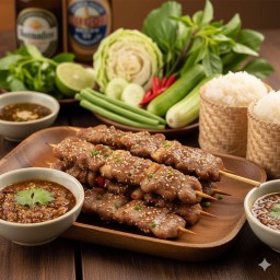 ชุดอิ่มจุกหมูย่าง