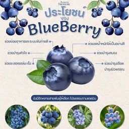 บลูเบอรี่สด ถ้วยเล็ก