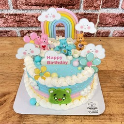 เค้กโมเดลแคร์แบร์ ขนาด 1 ปอนด์ (C)