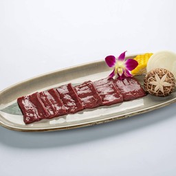 ตับวัวราดซอส