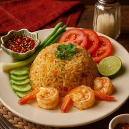 ข้าวผัดกุ้งสูตรต้นตำรับ
