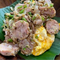 เเหนมผัดไข่คั่วพริกขี้หนู