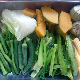 ผักลวก/ต้ม