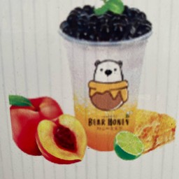 พีชน้ำผ้ึงมะนาว โซดา