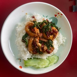 กระเพากุ้ง