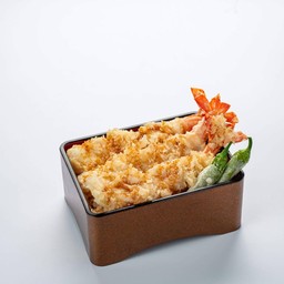 ข้าวหน้าเทมปุระกุ้งใหญ่