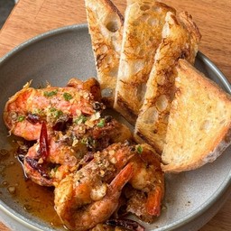 034Garlic Prawns