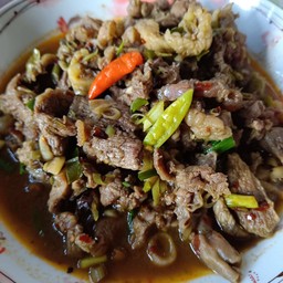 อุ.เนื้อติดมันน้ำคลุกคลิกไม่ขมแบบอีสาน