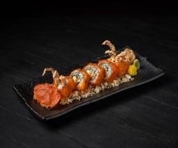 ข้าวห่อสาหร่ายไส้ปูนิ่มทอด