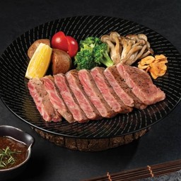 สเต๊กเนื้อวากิวคาโกชิมา