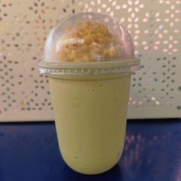 น้ำเต้าหู้ชาเขียวปั่นทรงเครื่อง