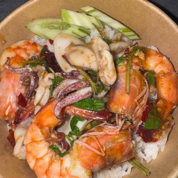 ข้าว กะเพราทะเล