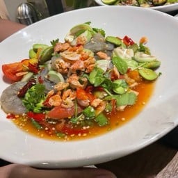 เกาเหลาน้ำปลากุ้งสด