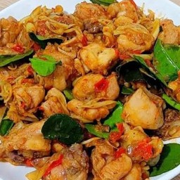 ข้าวไก่ผัดตะไคร้