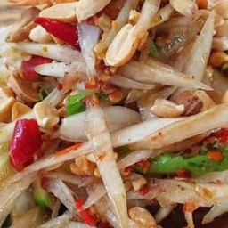 ตำโคราช+ตำหอยดอง+ขนมจีน 1 ถุง