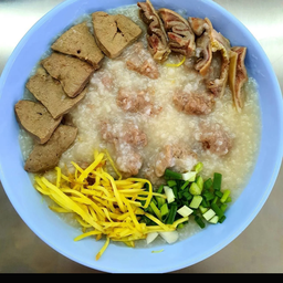 โจ๊กธรรมดา หมู+ตับ+กะเพาะ