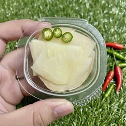 เพิ่มขิงสด+พริกสด