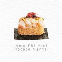 Amaebi Hotate Mentai