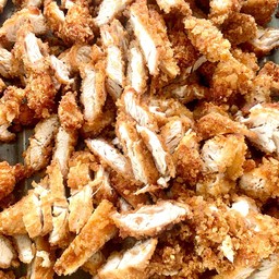 ข้าวราดไก่ทอด