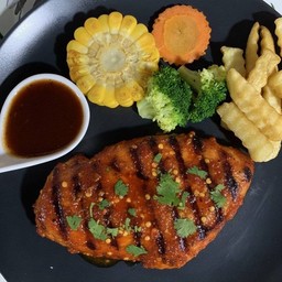 สเต็กไก่สไปซี่