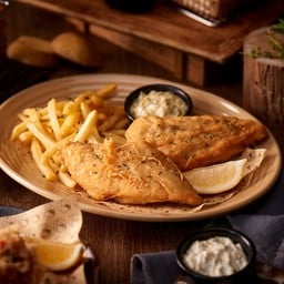 Fish and Chips with Tartar Sauce