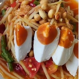 ตำไทยไข่เค็มมมม