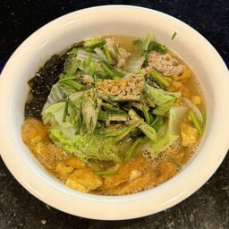 ไข่น้ำใส่สาหร่าย