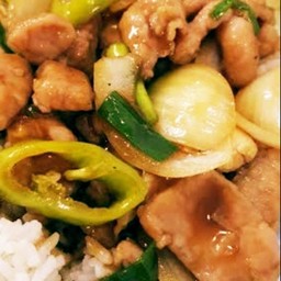 ผัดพริกสด...ราดข้าว