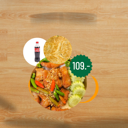 ข้าวหมูทอด ชายคลอง