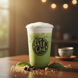 ชาเขียวนมพรีเมี่ยม