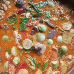 ขนมจีนแกงไก่