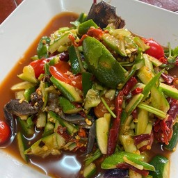 ตำแตง ปู-ปลาร้า