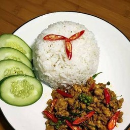 คั่วกลิ้งราดข้าว
